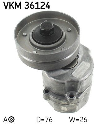 Belt Tensioner, V-ribbed belt - VKM 36124 SKF